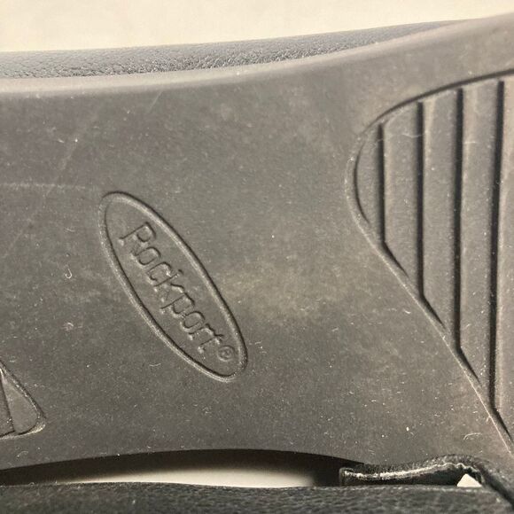 ROCKPORT Women’s Slip on Shoes Blue Gray Size 8.5 W Leather WE2016P9 - Picture 5 of 8